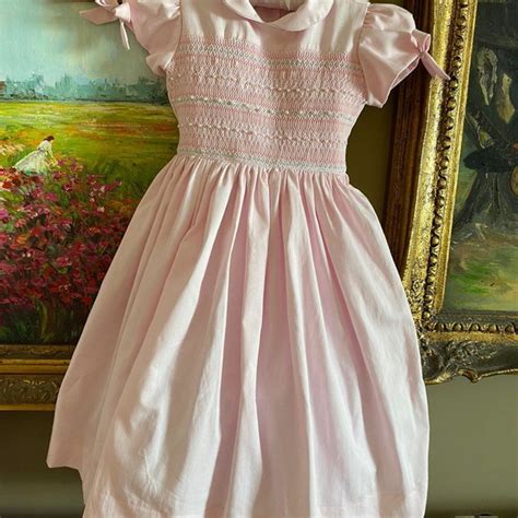 Vestido De Casinha De Abelha Rosa Bordado Elo