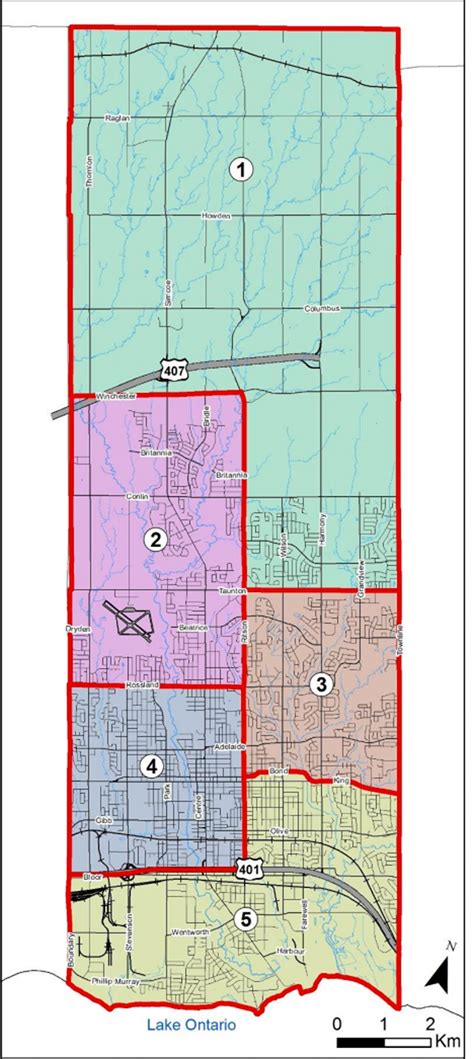 Oshawas New Ward System The Oshawa Express