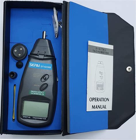 Digital Photoelectric And Contact Tachometer Dt B