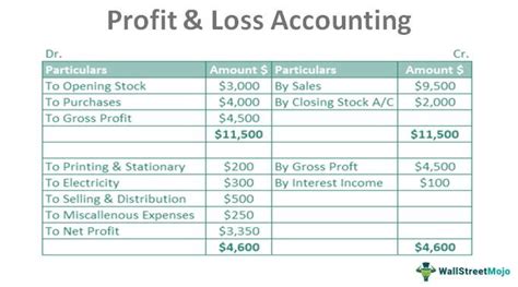 Profit And Loss Accounting Definition Examples How To Prepare