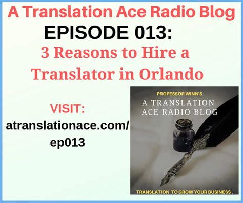 Reasons To Hire A Translator In Orlando Atar A Translation Ace