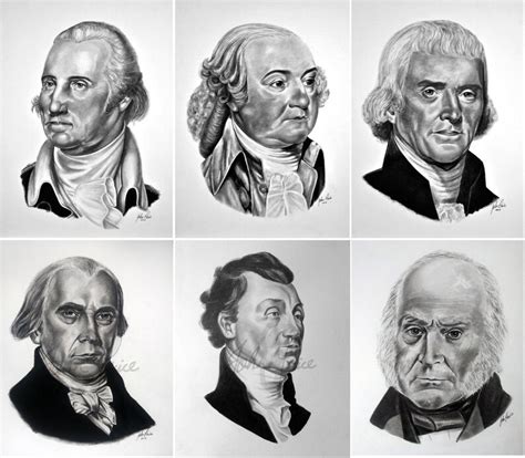 Presidential Portrait Prints And Note Cards Unique T For History Or