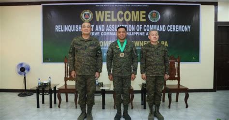 PH Army Reserve Command Gets New Chief Philippine News Agency