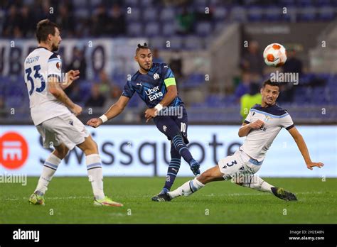 Rome Italy St October Francesco Acerbi Of Ss Lazio Looks On