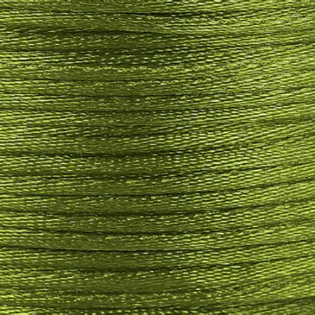 Satin Cord Rattail Mm Khaki Green