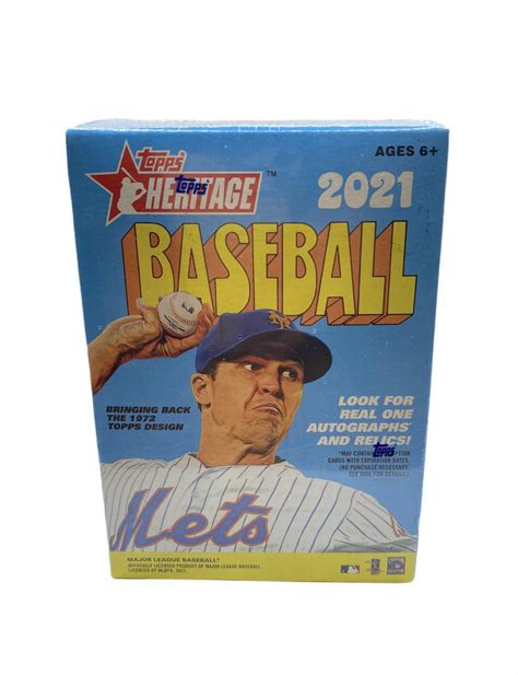 Topps Heritage High Number Mlb Baseball Blaster Box