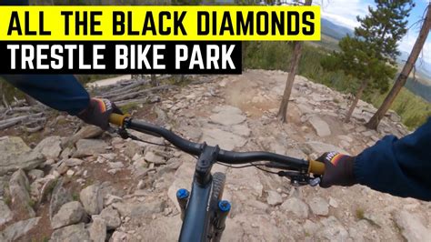 Tackling More Black Diamond Trails At Trestle Bike Park Part 2 MTB