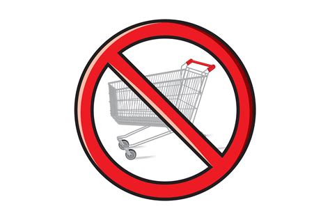 No Shopping Carts Allowed Graphic By Rasoldesignstudio · Creative Fabrica