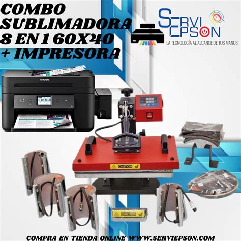 Mega Combo Plancha En Impresora Epson Xp Sistema Tinta