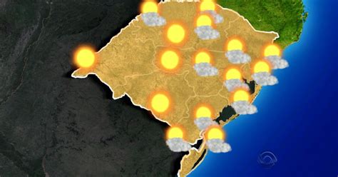 G1 Sexta Feira Terá Predomínio De Sol E Temperaturas Amenas No Rs Notícias Em Rio Grande Do Sul