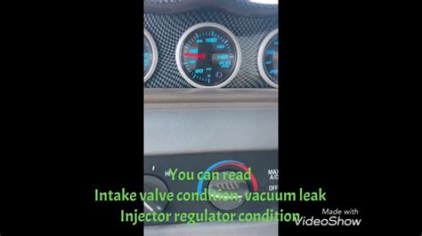 How To Read Fuel Pressure Gage Chevy Astro Safari Van Youtube