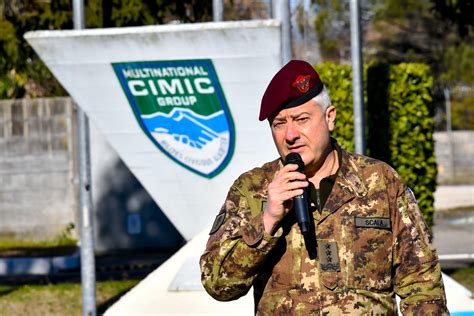 Il Generale Scala Al CIMIC Esercito Italiano