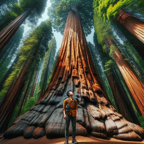 The Fascinating Comparison: Redwood Tree vs Human