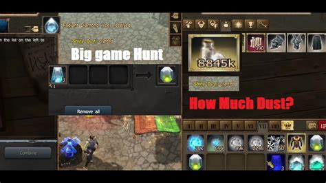 Drakensang Online Big Game Hunt Event How Much Gem Dust Youtube