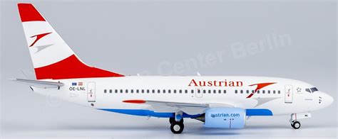 B Austrian Airlines Oe Lnl Ng Models Metallmodell Mit