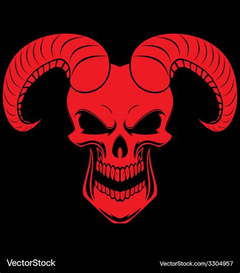 Red demons Royalty Free Vector Image - VectorStock