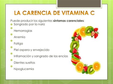 Deficiencia De Vitamina C