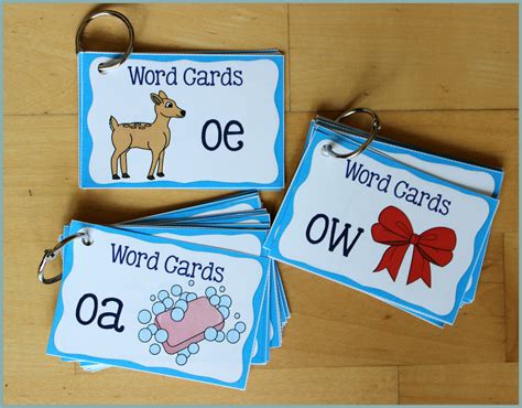 Activities For Teaching The Oa Ow Oe Digraphs Make Take And Teach