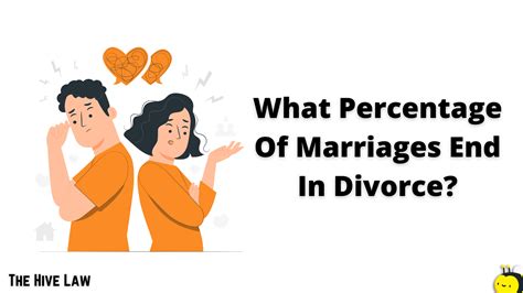 What Percentage Of Marriages End In Divorce The Hive Law