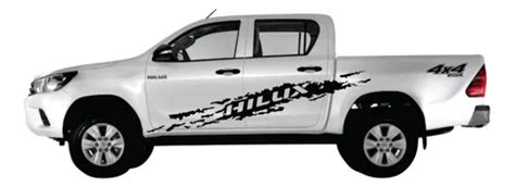 Calcos Vinilos Toyota Hilux Laterales Y X