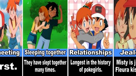 Pokemon Ash And Misty Love Story😍 ️ 【pokeshipping】 Youtube