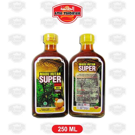 Jual Madu Murni Asli Hutan Super Ath Thoifah Ml Shopee Indonesia