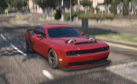 Ls Swap Dodge Demon Replace Fivem Animated Gta Mod