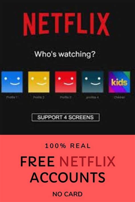 Working Netflix Premium Accounts Passwords At No Cost 2022 Artofit