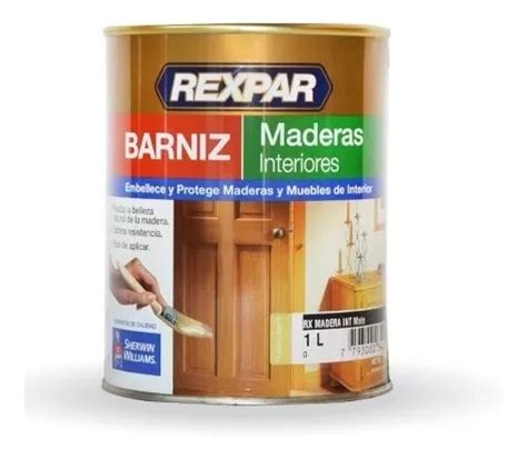 Rexpar Barniz Satinado Interior 1lt Sherwin Williams