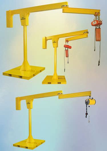 Portable Articulating Jib Crane - Power Transmission Company