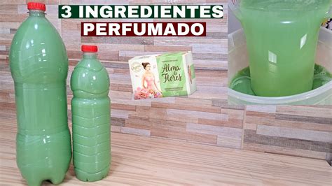 SOMENTE 3 INGREDIENTES FAÇA ESTE AMACIANTE SUPER PERFUMADO