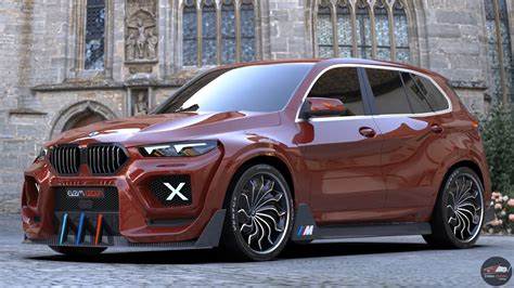 Digitally Slammed Carbon Widebody BMW X5 M Sport Doesnt Care The LCI