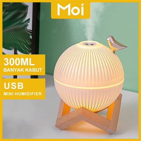 Jual Moi 300ML Aesthetic Humidifier Diffuser Air Purifier Aromaterapy