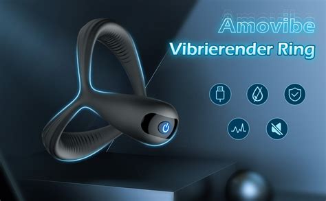 Sexspielzeug für Männer extrem Penis ring Penisring mit Vibration AMOVIBE Sex Spielzeug