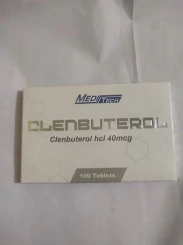 Clenbuterol 40 Mcg 100 Tablets Meditech At Rs 2500 Box Clenbuterol Tablet In Mumbai Id