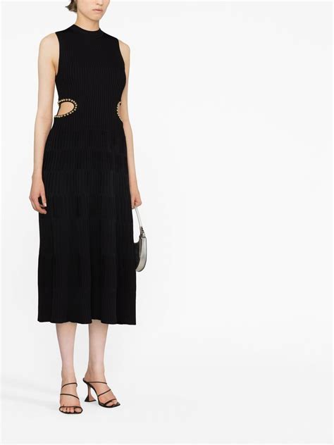 Simkhai Cut Out Knitted Dress Farfetch