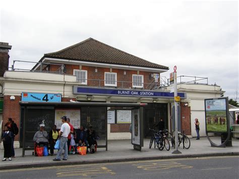 Burnt Oak Station A Picture From Camden Town To Edgware Northern