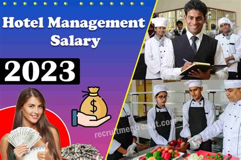 Hotel Management Salary 2023 | Starting Package, Per Month Salaries In ...