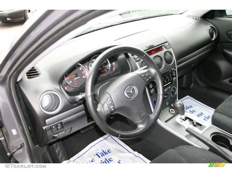 Black Interior 2007 Mazda Mazda6 I Sport Sedan Photo 39428618