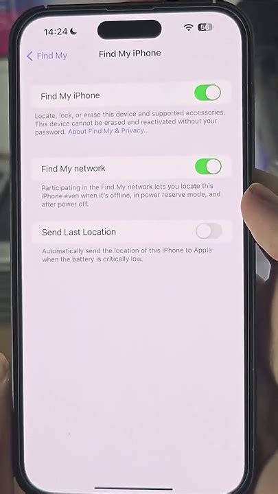 How To Turn On Iphone Findable After Power Off Youtube
