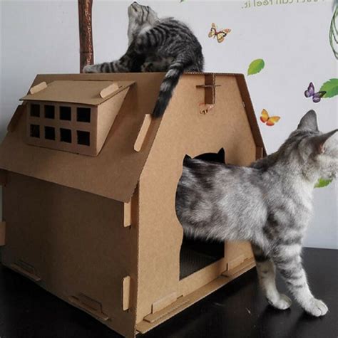 Ment Construire Une Maison En Carton Pour Chat Bios Pics