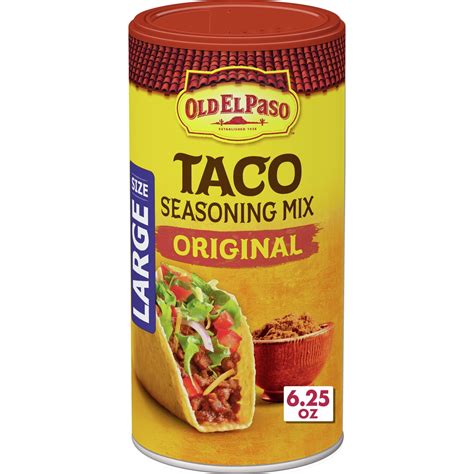 Old El Paso Original Taco Seasoning Mix 6 25 Oz Walmart