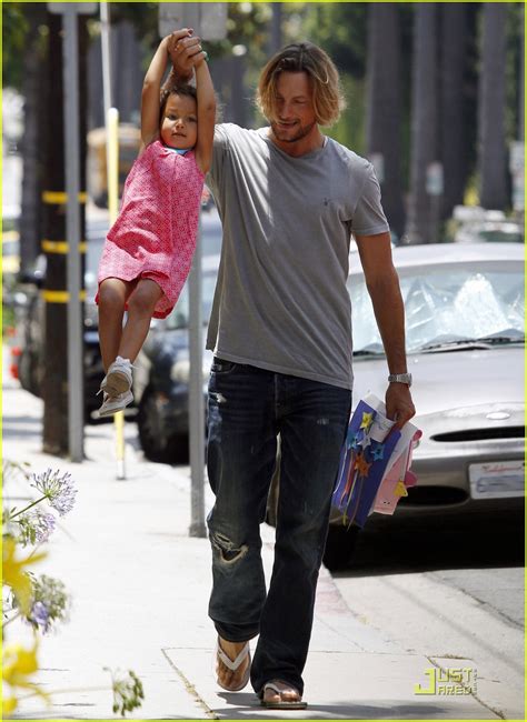 Gabriel Aubry Gives Nahla A Lift Photo Celebrity Babies