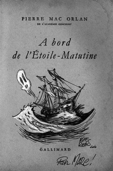 Riff Reb s A bord de l étoile Matutine Dédicace