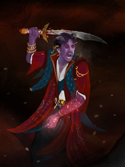 Artstation Critical Role Series 001 „mollymauk Tealeaf