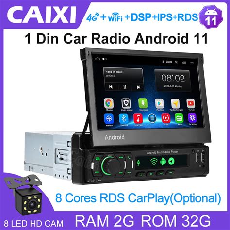 CAIXI 1 Din Android 11 Radio Car Autoradio Multimedia Dvd Player For