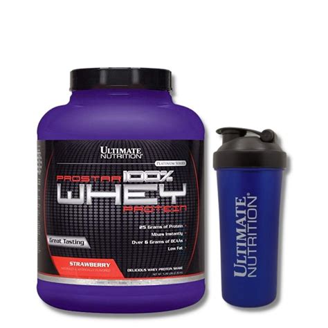 Prostar Whey Gr Garrafa Lbs Ultimate Nutrition Em Promo O