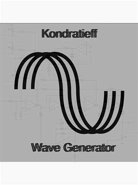 "Kondratieff Wave Generator - Logo" Poster by KWGmedia | Redbubble