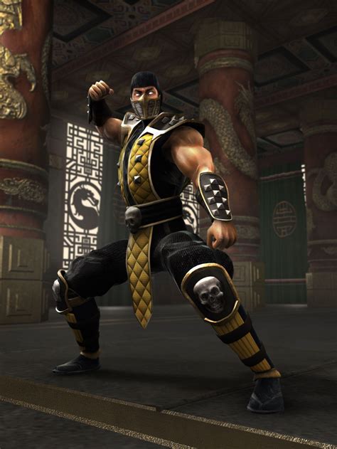 Mkwarehouse Mortal Kombat Shaolin Monks Scorpion