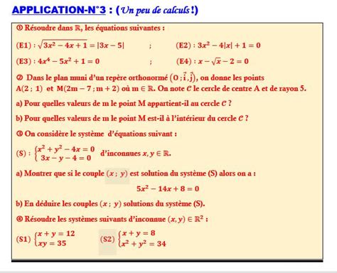 Sp Maths Premi Re Les Fonctions Polyn Mes Du Second Degr